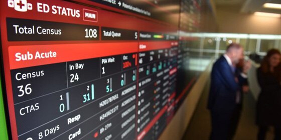 NASA-style command centers are used in hospitals