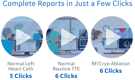 Complete Reports in Just a Few Clicks