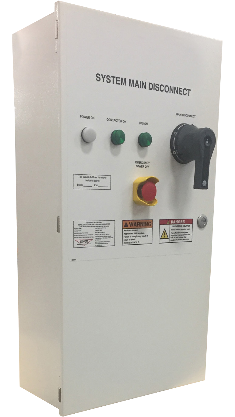 Main Disconnect Panels GE Healthcare (United States)