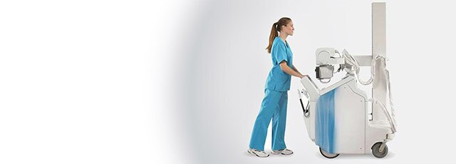 Optima XR220amx Portable Digital Xray System