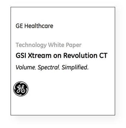 Revolution CT Technology