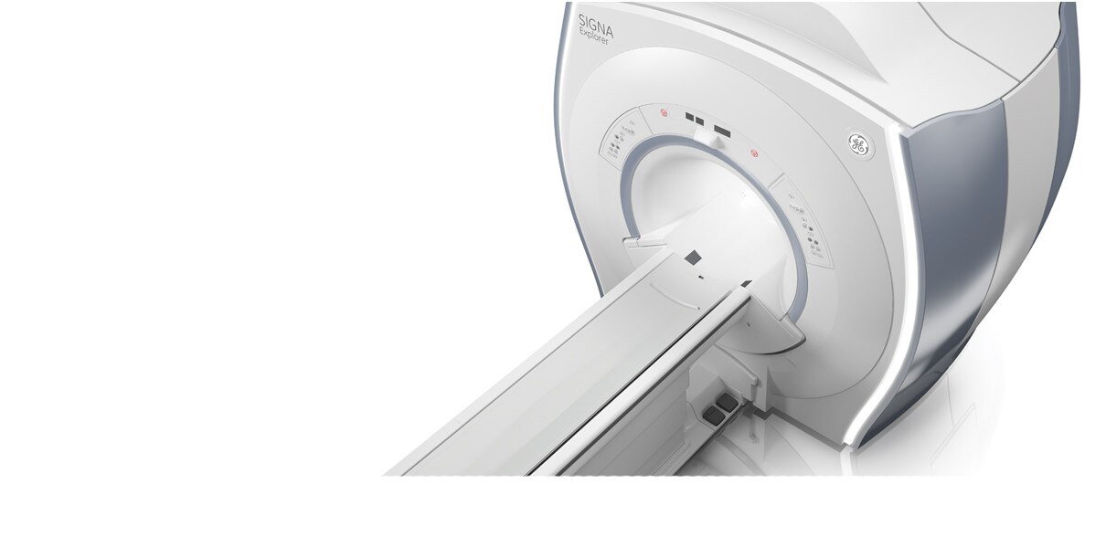 GE Healthcare MR Explorer Side View