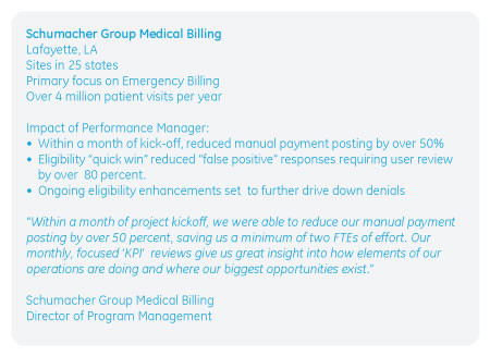 Schumacher Group Medical Billing