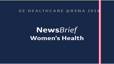 RSNA 2018 News Brief - Women's Health Care