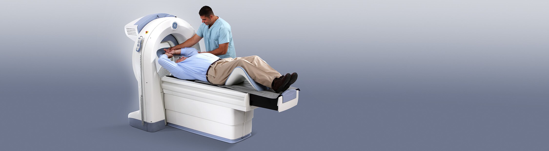 GEHC Cardiac Imaging Web Page - Discovery NM530c Banner Main Image