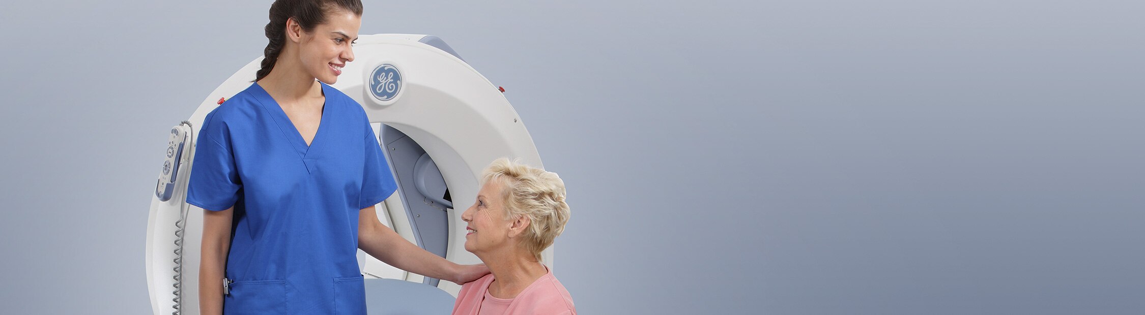 GEHC Cardiac Imaging Web Page - Discovery NM530c Benefits Main Banner Image